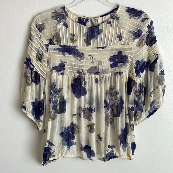 One Fine Day - Floral Retro Top - Picture 1 of 10